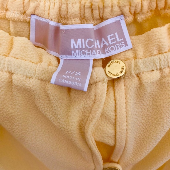Michael Kors Yellow blouse. P/S size. Not Used. - Picture 5 of 8